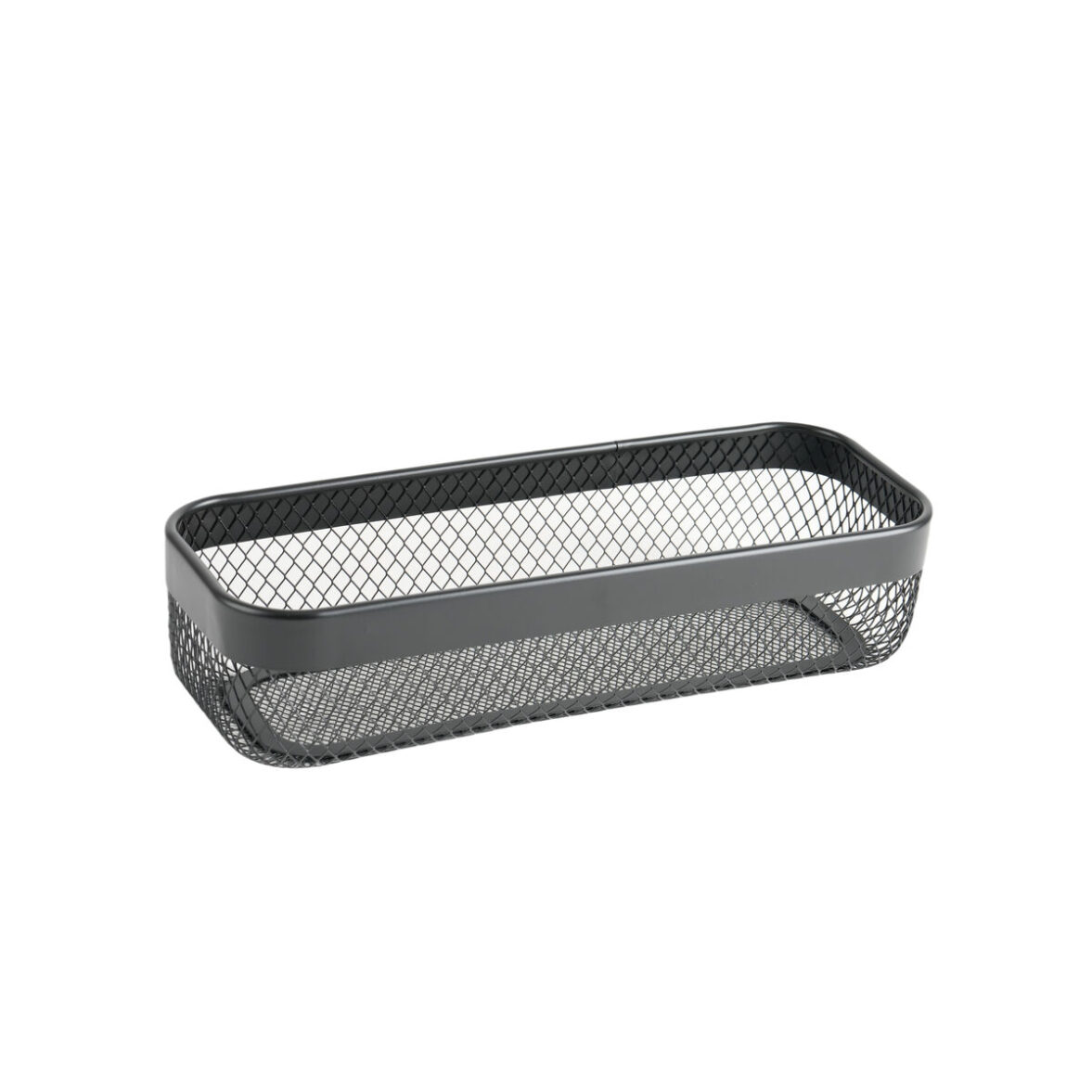 Cesta Multiusos Confortime Negro Metal 30,5 x 11,5 x 7 cm (8 Unidades) - Imagen 4
