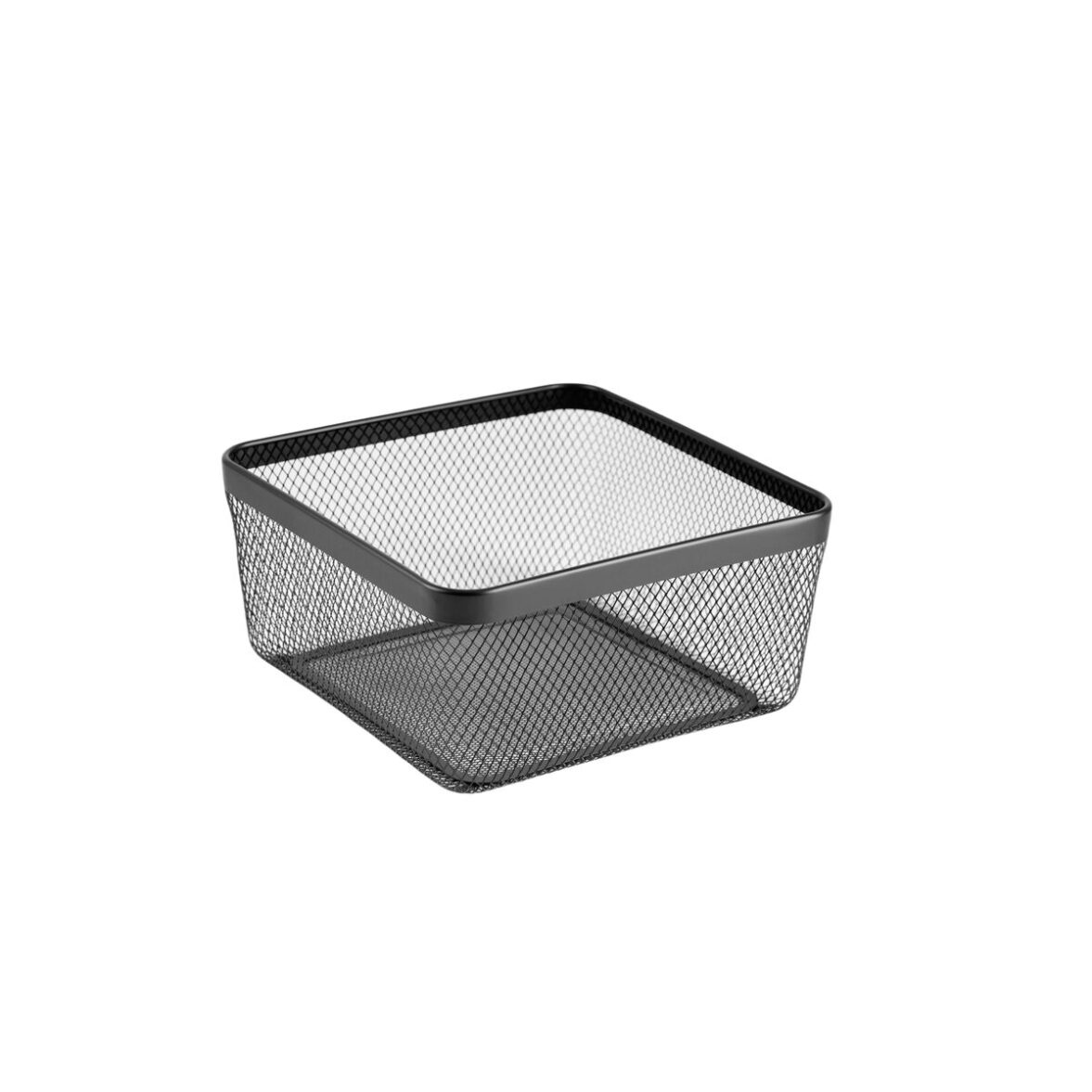 Cesta Multiusos Confortime Negro Metal 30,5 x 30,5 x 15,2 cm (6 Unidades) - Imagen 4