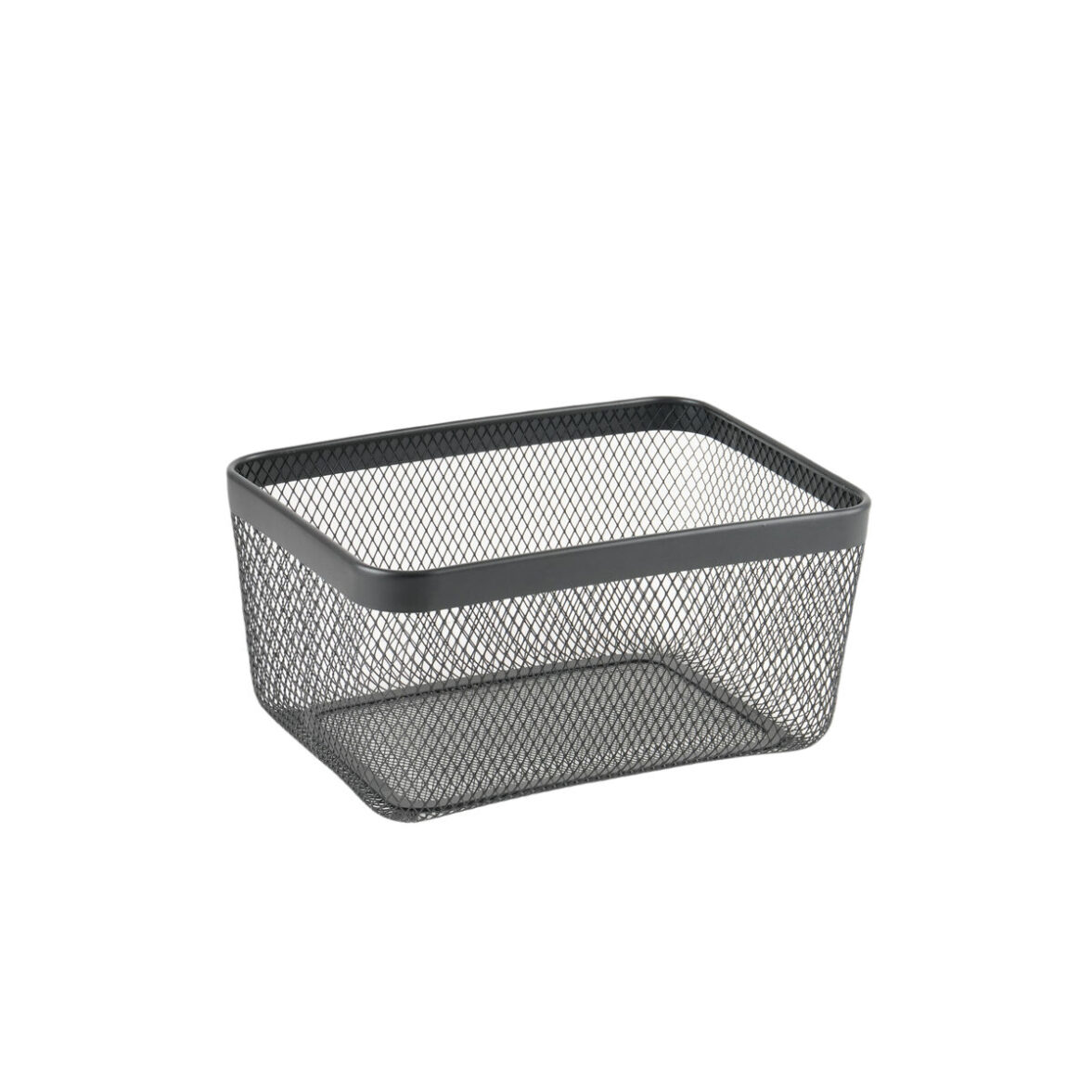 Cesta Multiusos Confortime Negro Metal 30,5 x 23 x 15,2 cm (8 Unidades) - Imagen 4