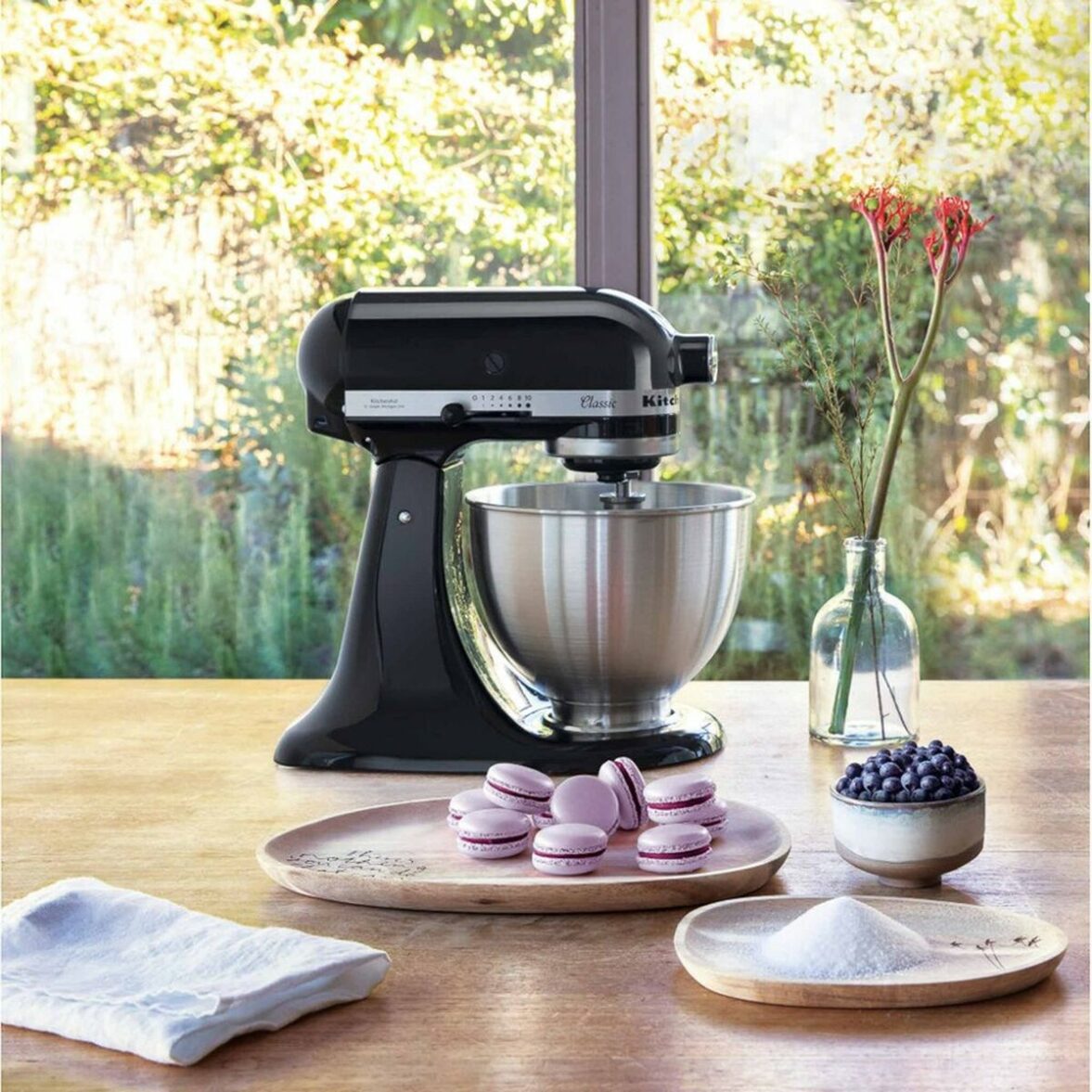 Robot de Cocina KitchenAid 5K45SSEOB Negro 275 W 4,3 L - Imagen 6
