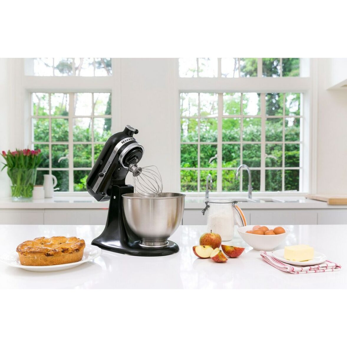 Robot de Cocina KitchenAid 5K45SSEOB Negro 275 W 4,3 L - Imagen 4