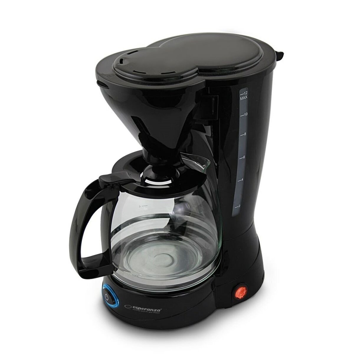 Cafetera Eléctrica Esperanza EKC009 Negro 800 W 1,5 L