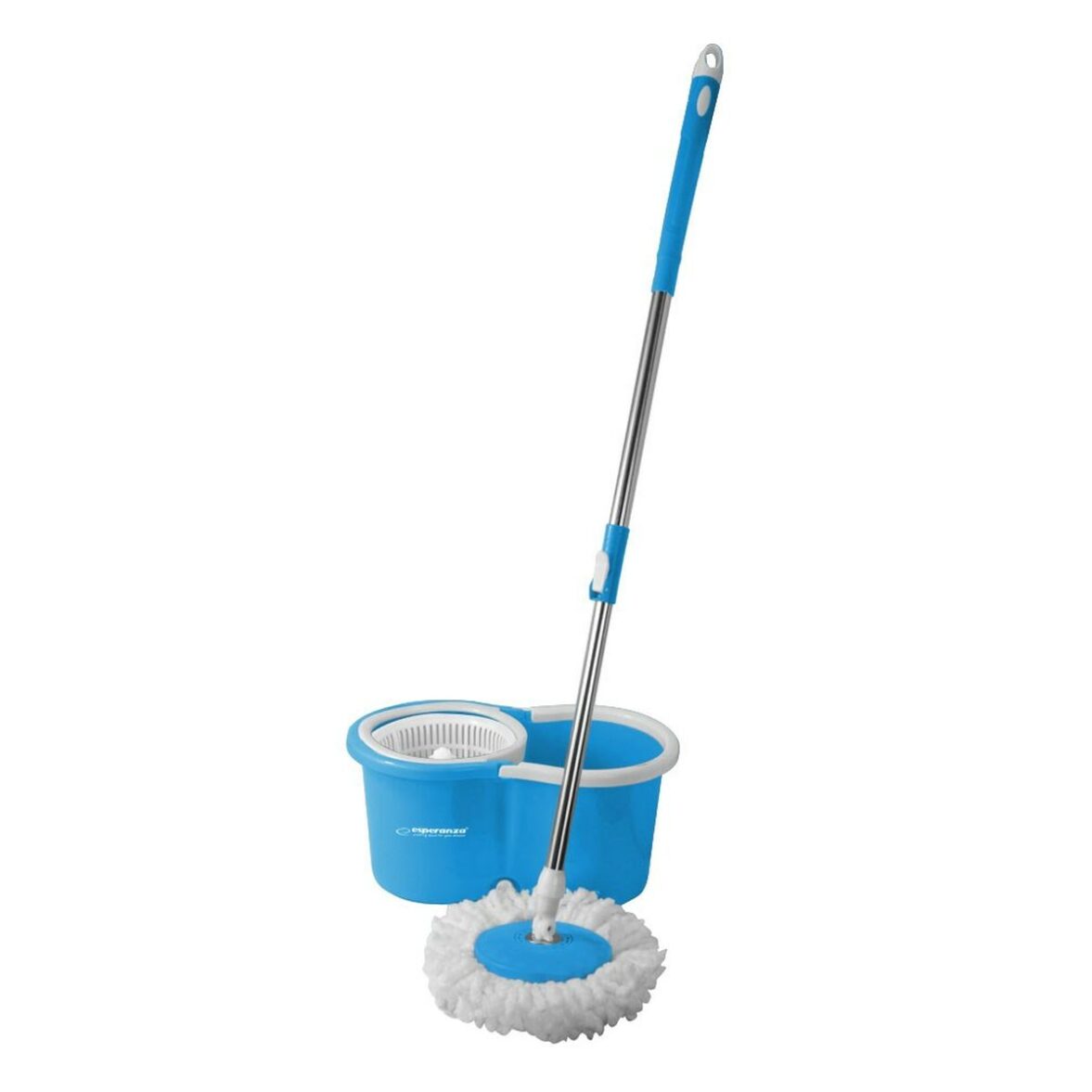 Mopa Fregona con Cubo Esperanza EHS005 Azul Blanco Microfibra - Imagen 3