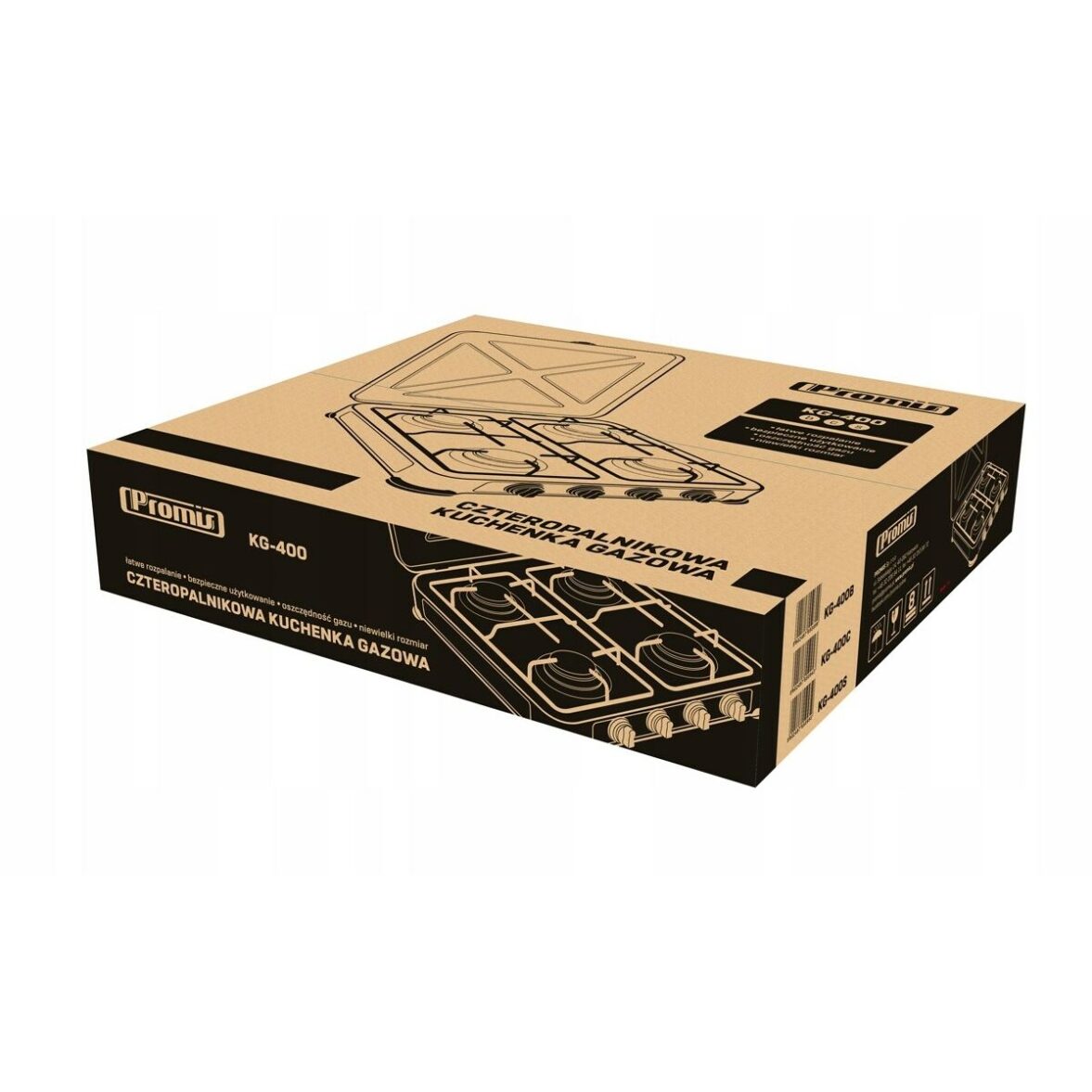 Placa de Gas Promis KG400C - Imagen 3