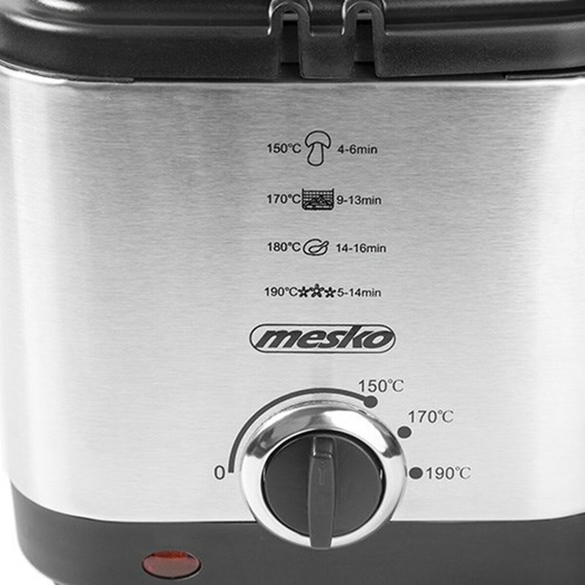 Freidora Mesko MS 4910 Negro Plateado 900 W 1,5 L - Imagen 4