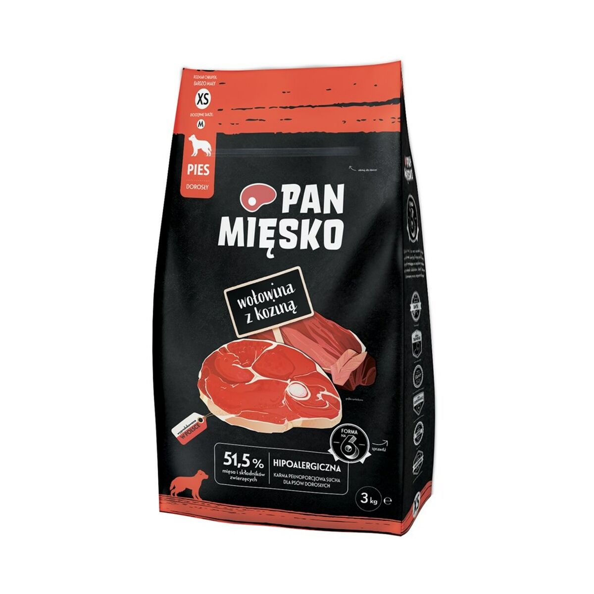 Pienso PAN MI?SKO                                 Ternera 3 Kg