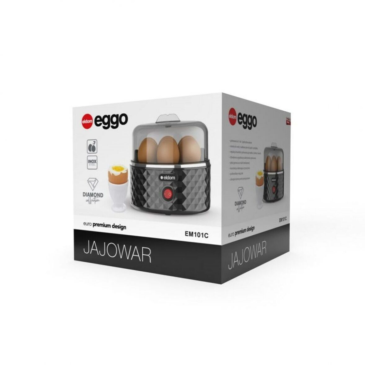 Hervidor de huevos Eldom EM101C 350 W - Imagen 4