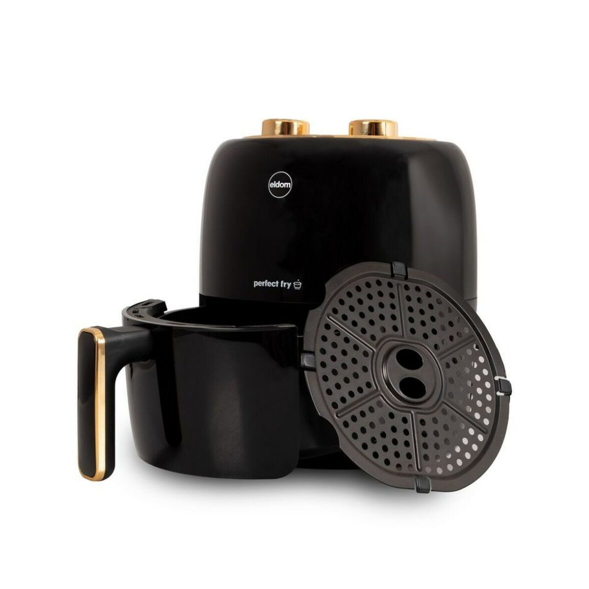 Freidora de Aire Eldom FR35 Negro Gris 1300 W 3,5 L - Imagen 7