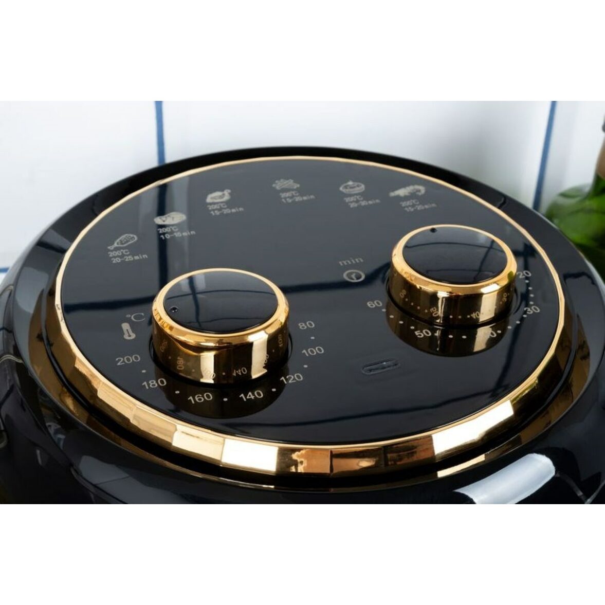 Freidora de Aire Eldom FR35 Negro Gris 1300 W 3,5 L - Imagen 6
