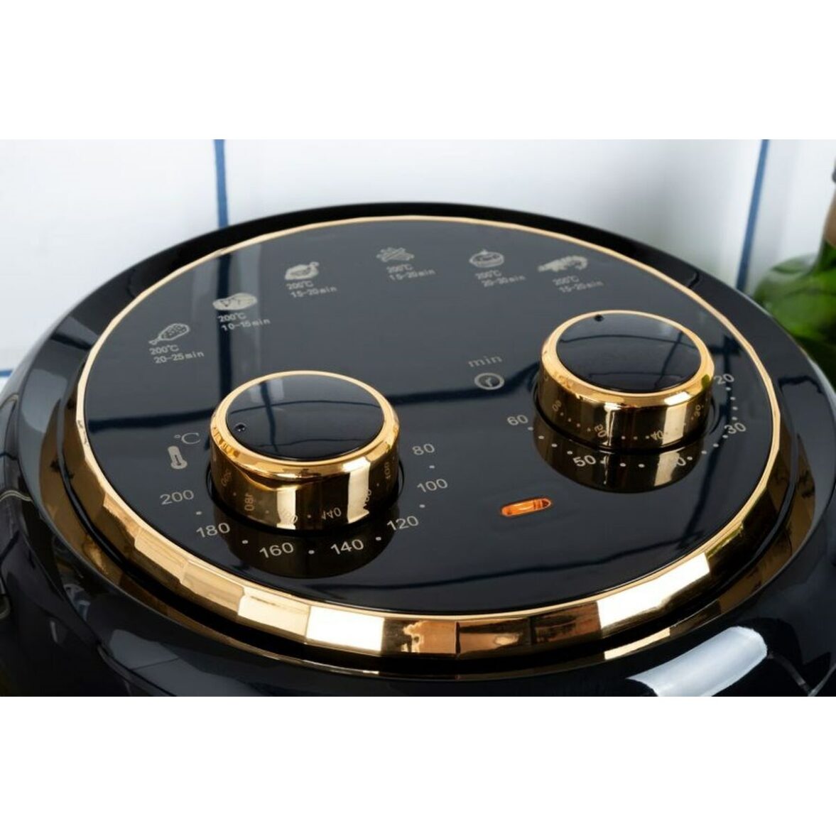 Freidora de Aire Eldom FR35 Negro Gris 1300 W 3,5 L - Imagen 8