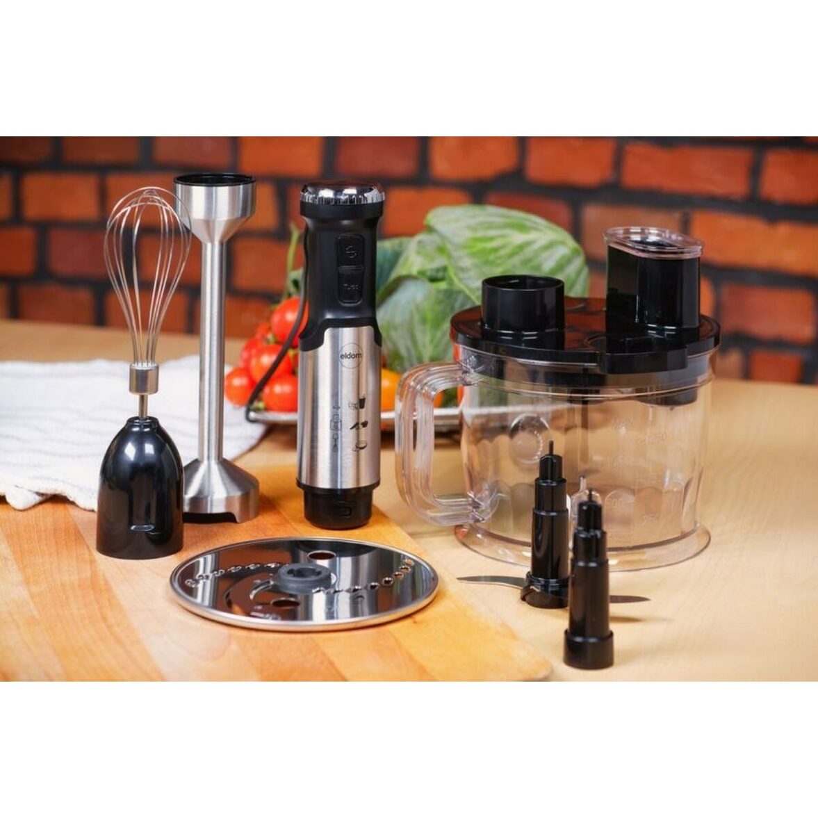 Batidora de Mano Eldom BL220 Plateado 1000 W - Imagen 3
