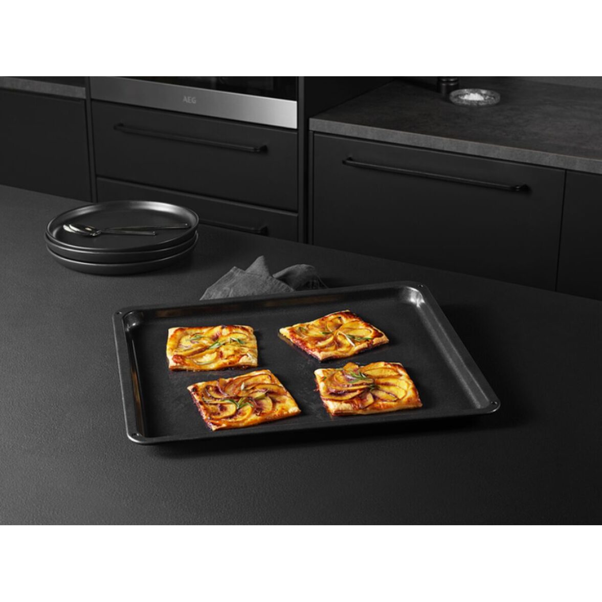 Bandeja para Horno AEG A9OOAF11 Negro (1 Pieza) - Imagen 6