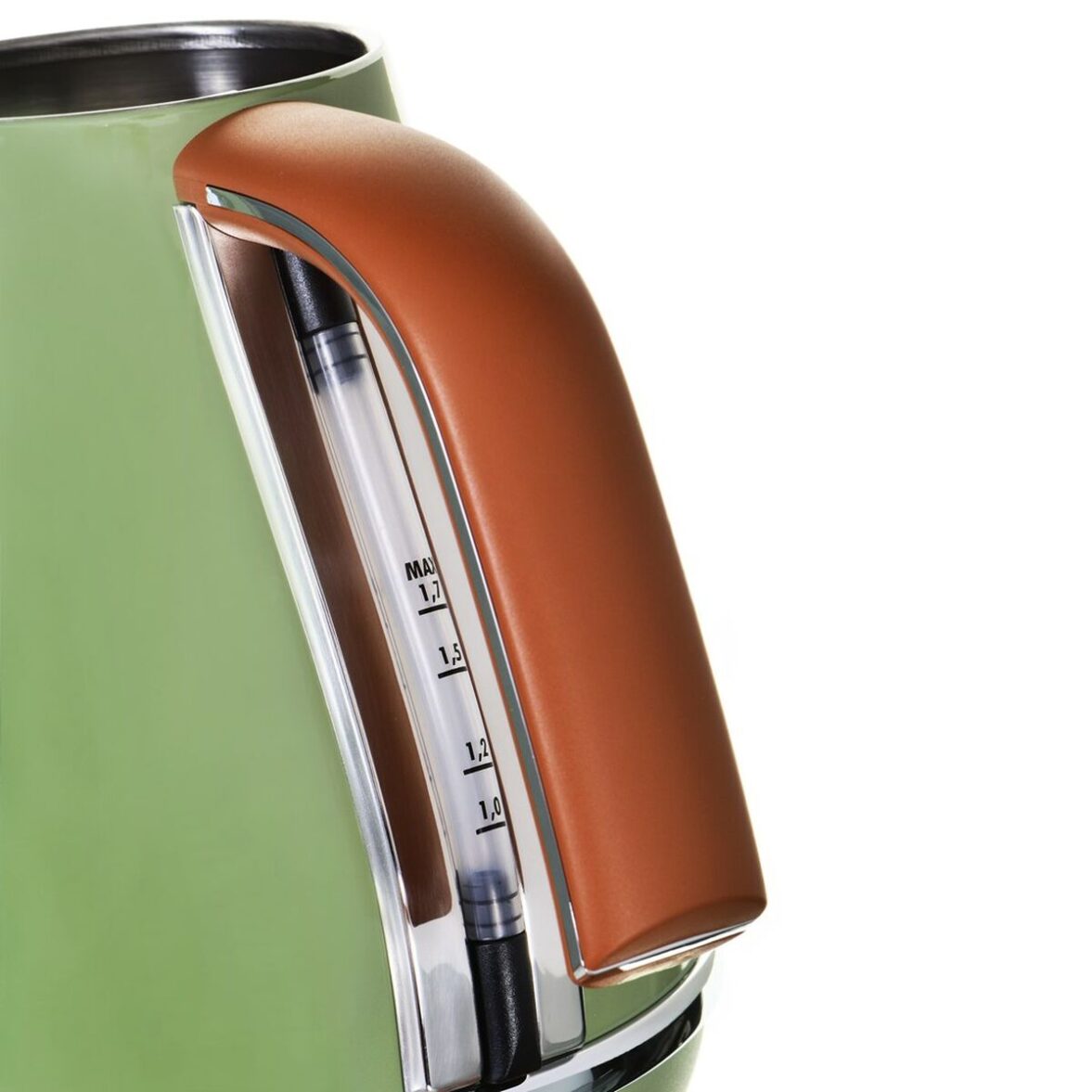 Tetera DeLonghi KBOV 2001.GR Verde Acero Inoxidable 1,7 L - Imagen 6