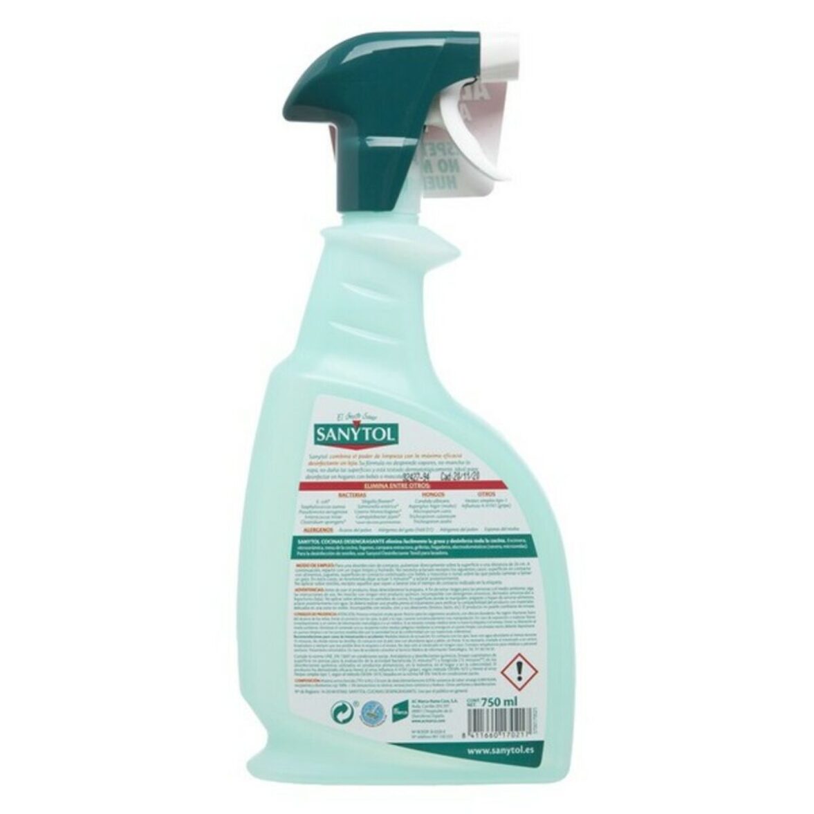 Limpiador Sanytol Sanytol Desengrasante 750 ml - Imagen 3