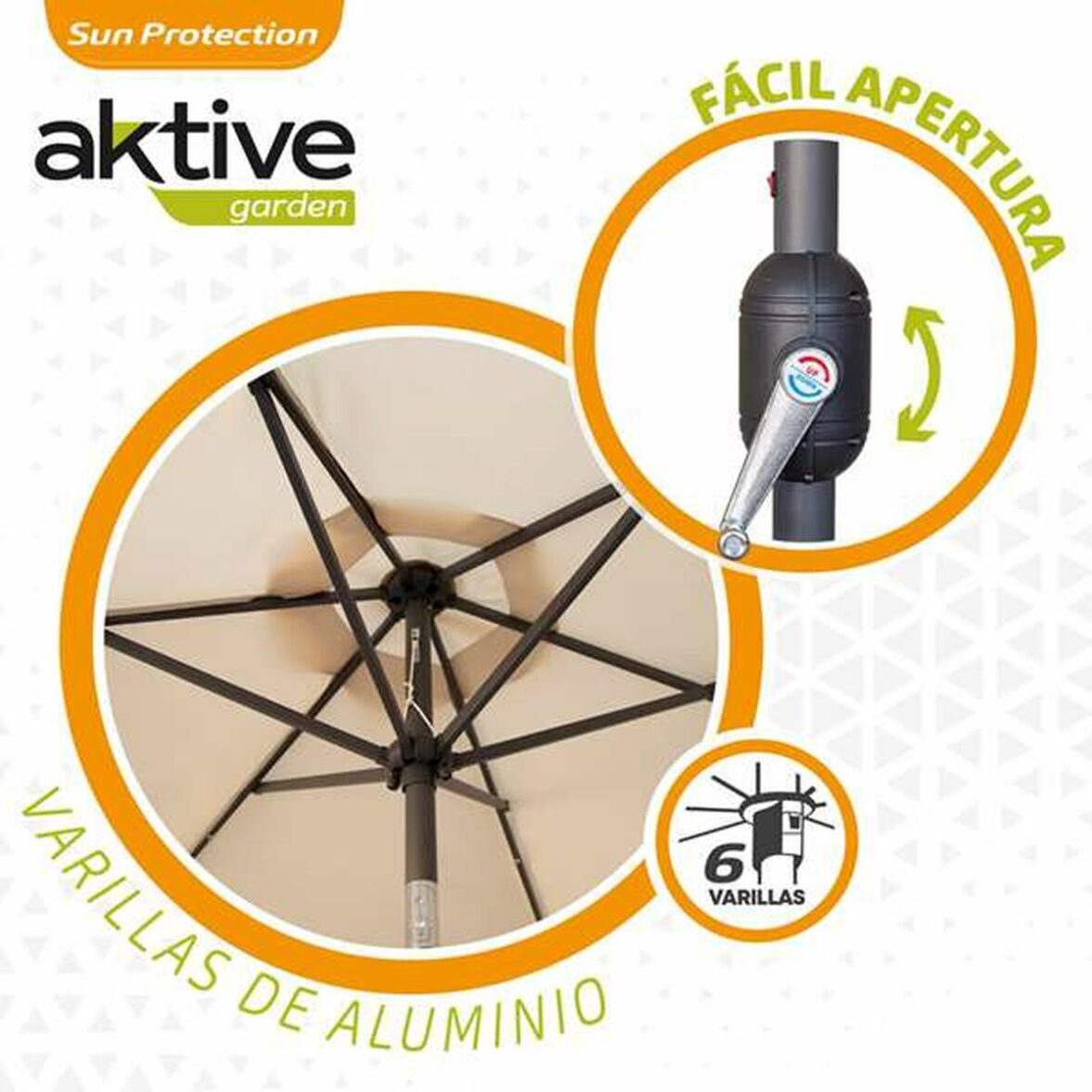 Sombrilla Colorbaby Marfil - Imagen 5