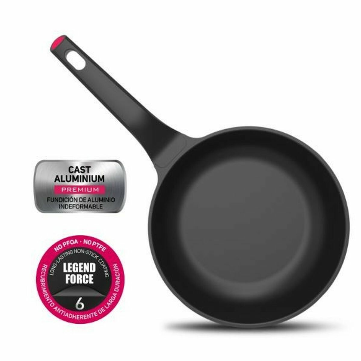 Sartén Antiadherente Taurus 980923000 Negro Aluminio Ø 24 cm