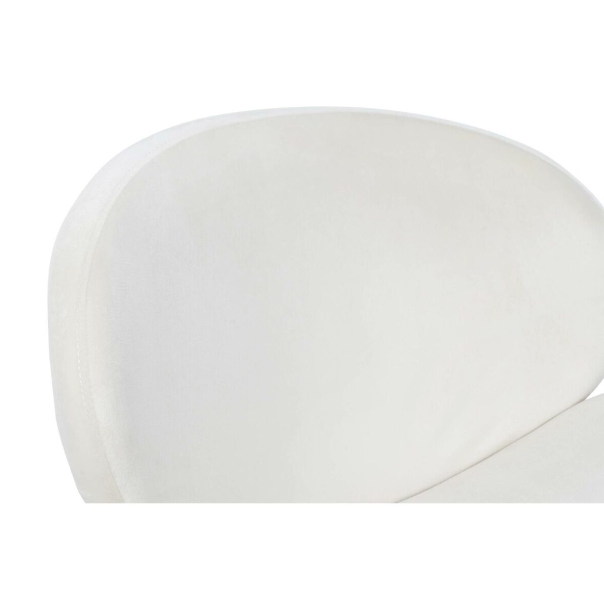 Silla DKD Home Decor Blanco Dorado 63 x 57 x 73 cm - Imagen 3