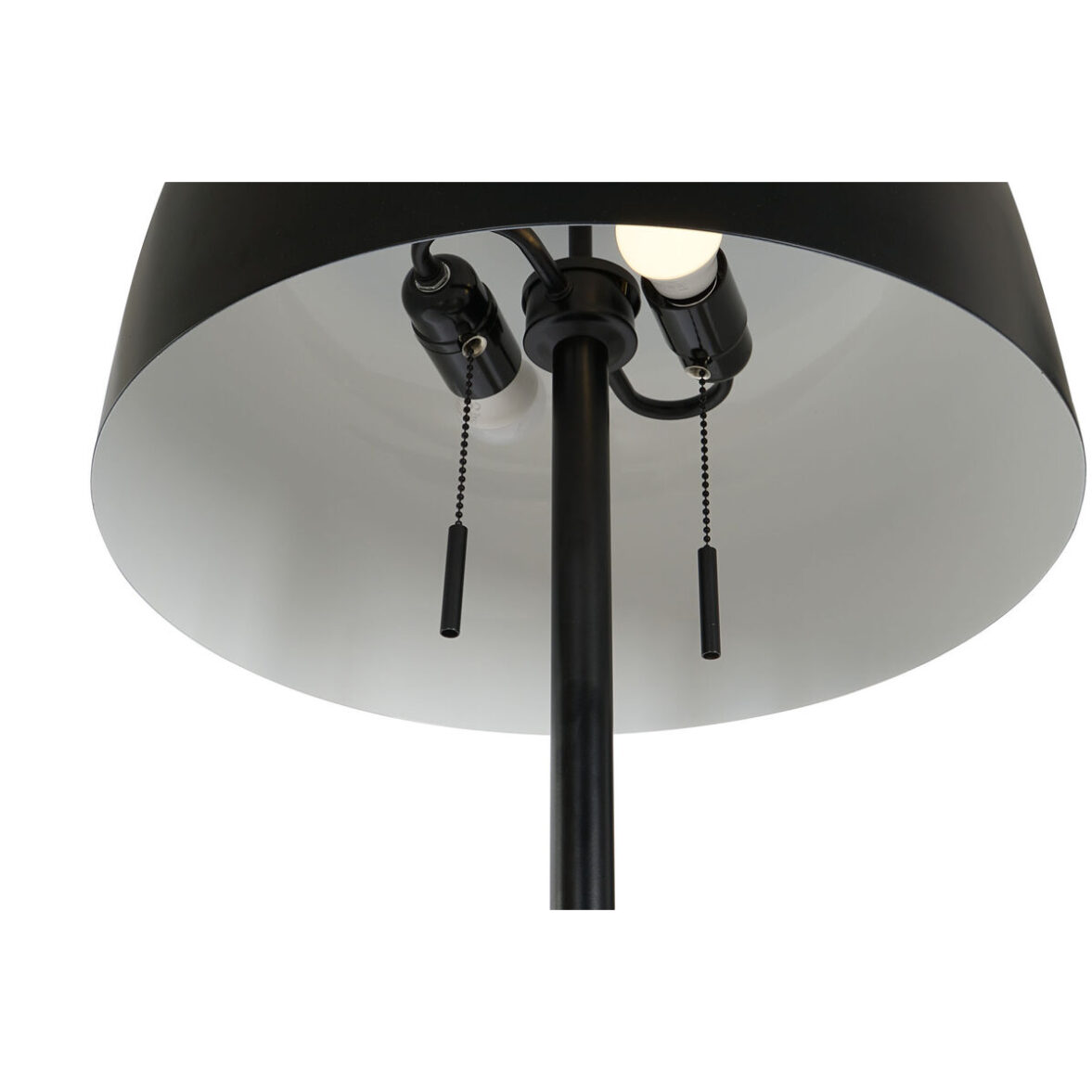 Lámpara de Pie DKD Home Decor Negro Metal 50 W 220 V 40 x 40 x 150 cm - Imagen 3