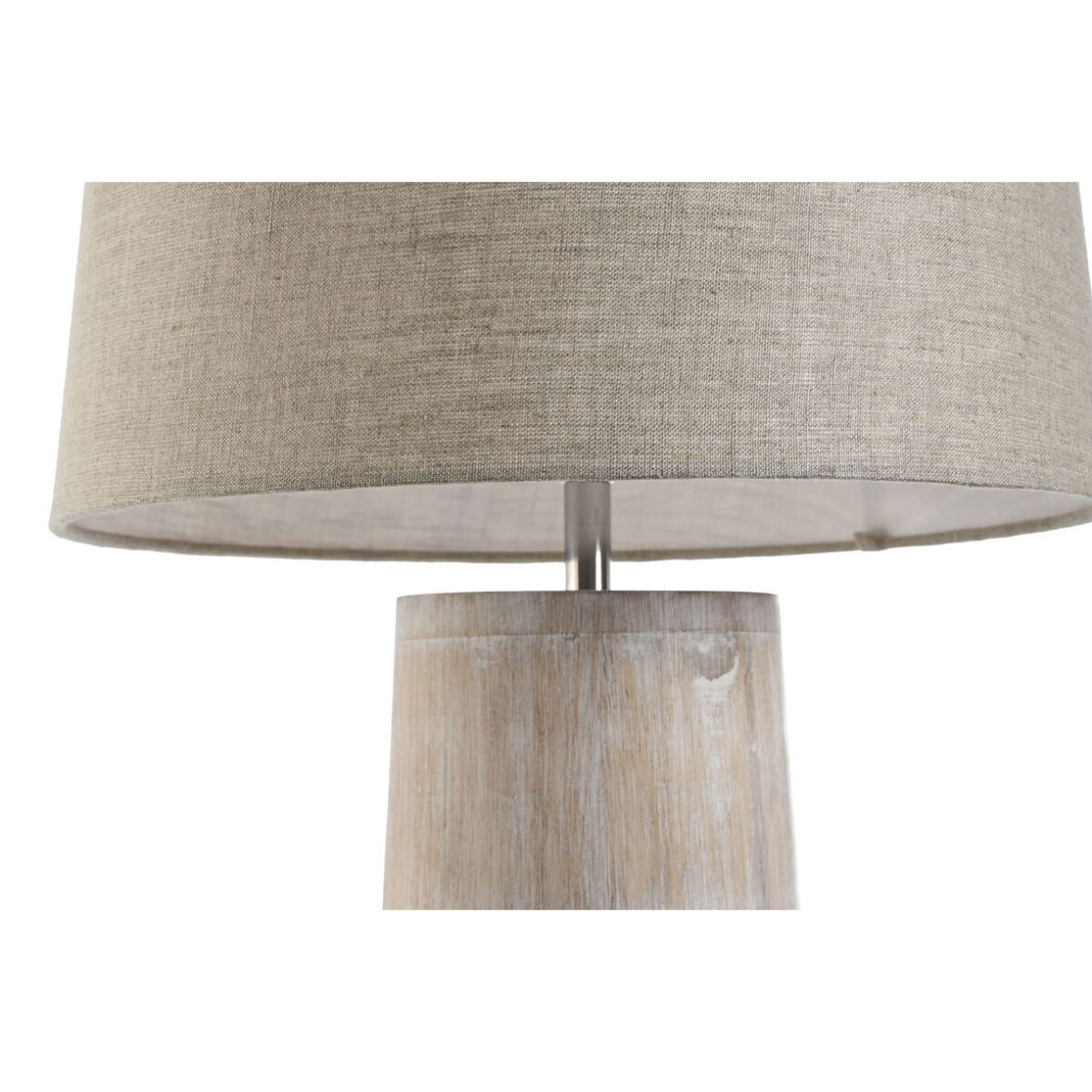 Lámpara de mesa Home ESPRIT Natural Madera de mango 50 W 220 V 35 x 35 x 69 cm - Imagen 3
