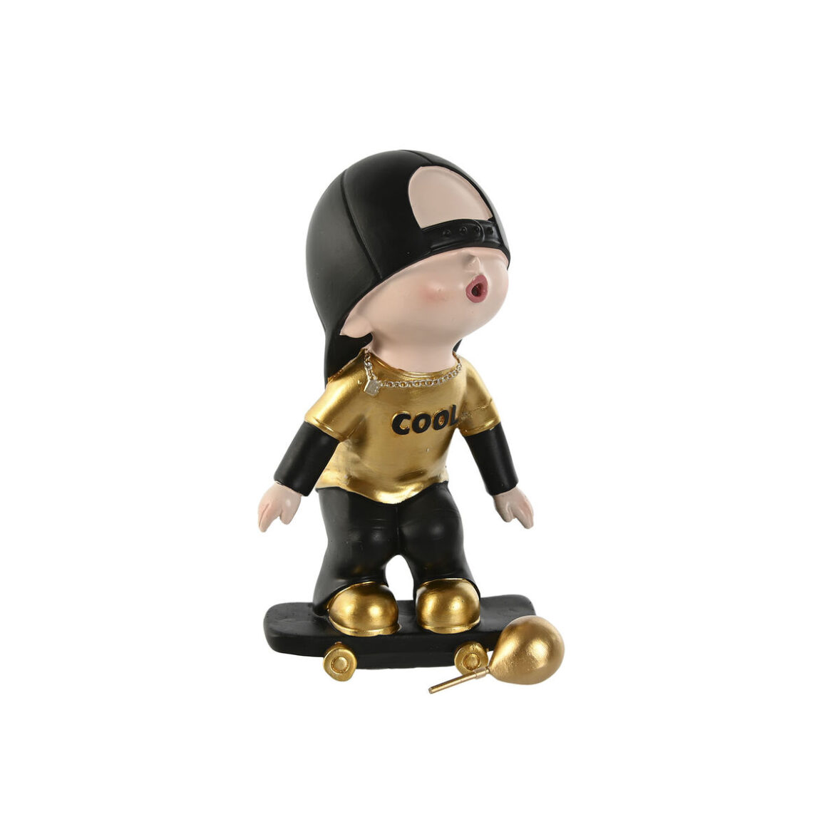 Figura Decorativa Home ESPRIT Multicolor 11,3 x 11 x 18 cm (3 Unidades) - Imagen 3