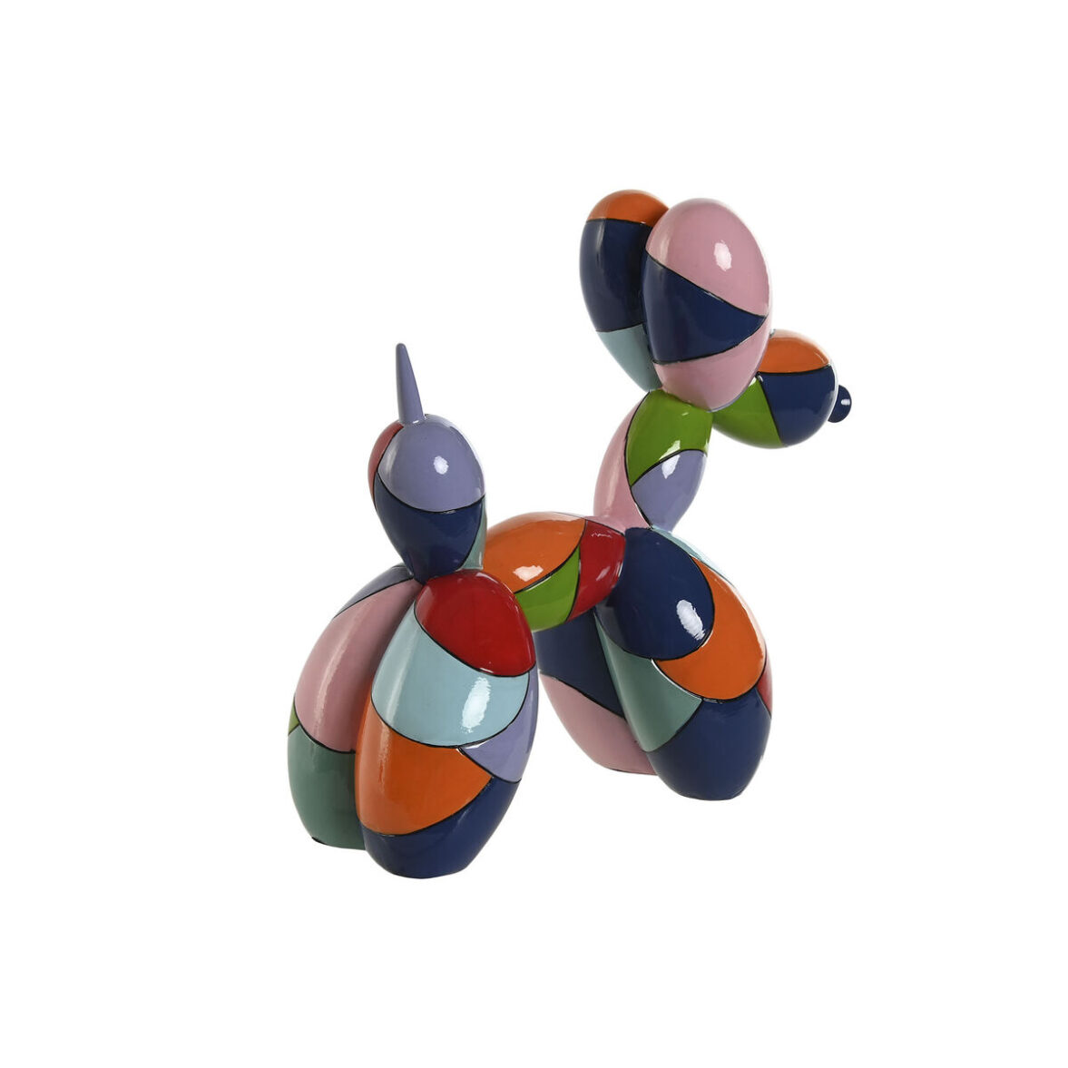 Figura Decorativa Home ESPRIT Multicolor Perro 31 x 12 x 27 cm - Imagen 3
