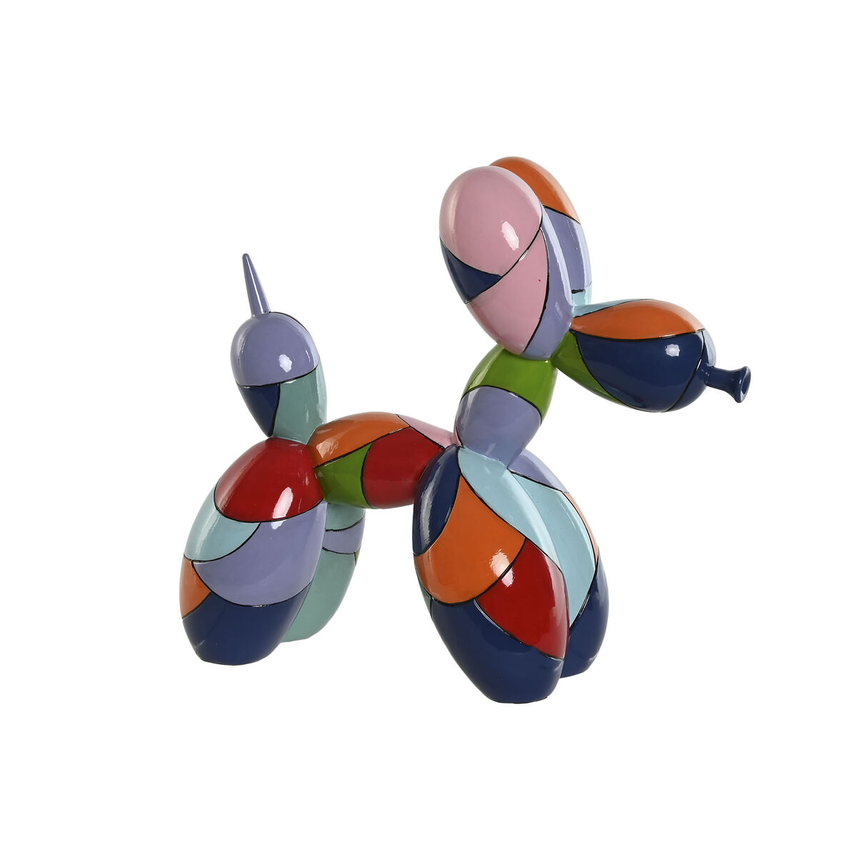 Figura Decorativa Home ESPRIT Multicolor Perro 31 x 12 x 27 cm