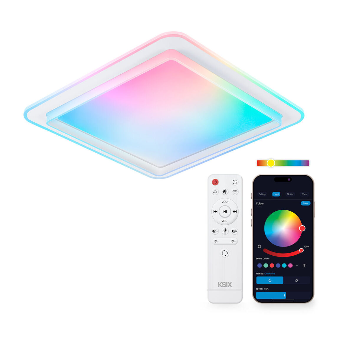 Plafón LED KSIX Celeste (3000k - 6500k) - Imagen 9