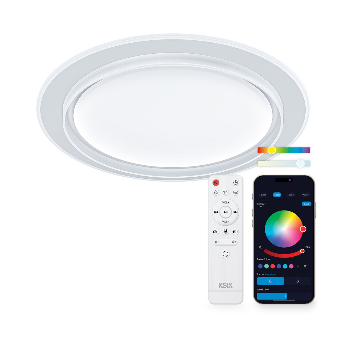 Plafón LED KSIX Sfera (3000k - 6500k)