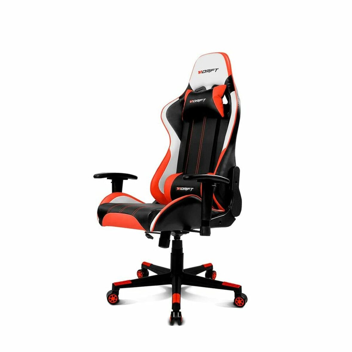 Sillón de Oficina DRIFT DR175 Rojo Negro - Imagen 4