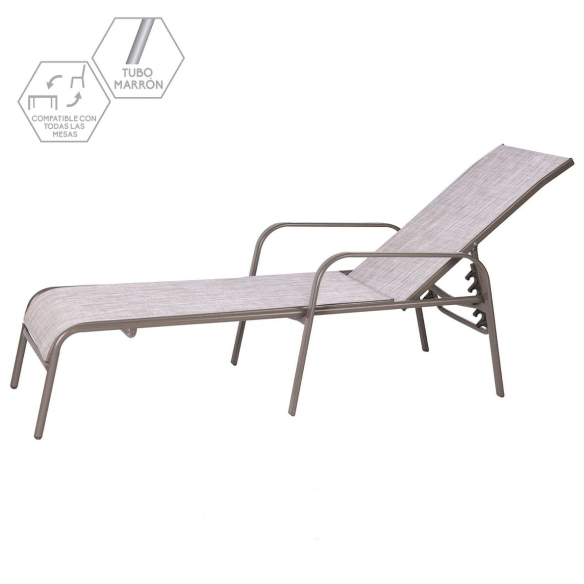 Tumbona Clasic 193 x 65 x 48 cm