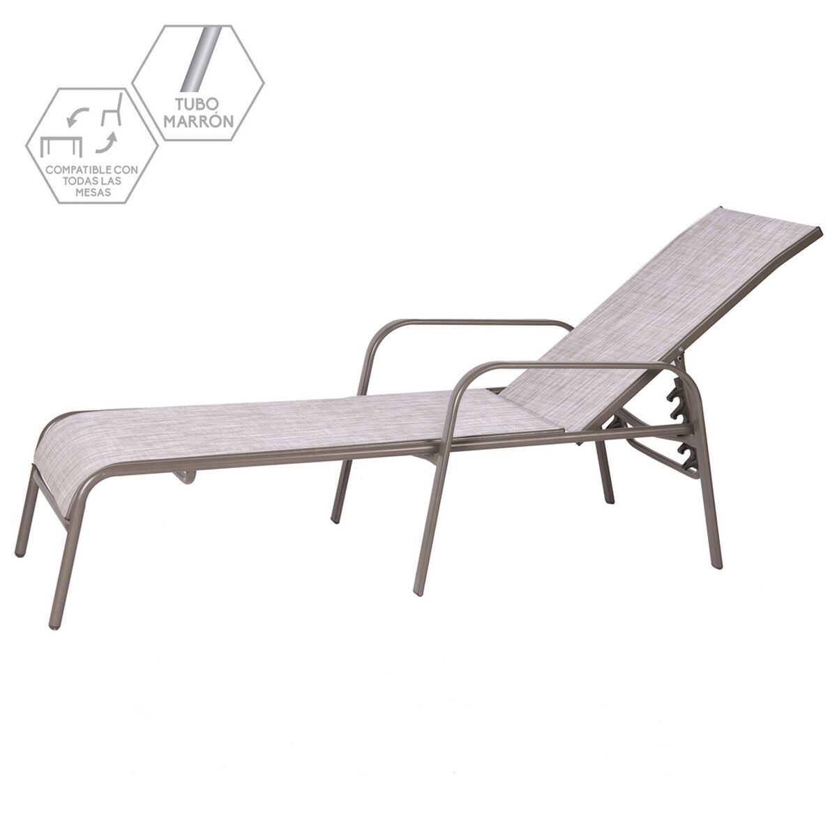 Tumbona Clasic 193 x 65 x 48 cm