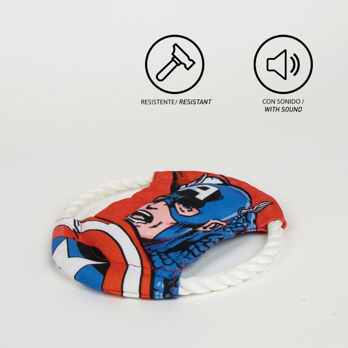 Juguete para perros Marvel Rojo 22,0 x 22,0 x 6,0 cm - Imagen 7