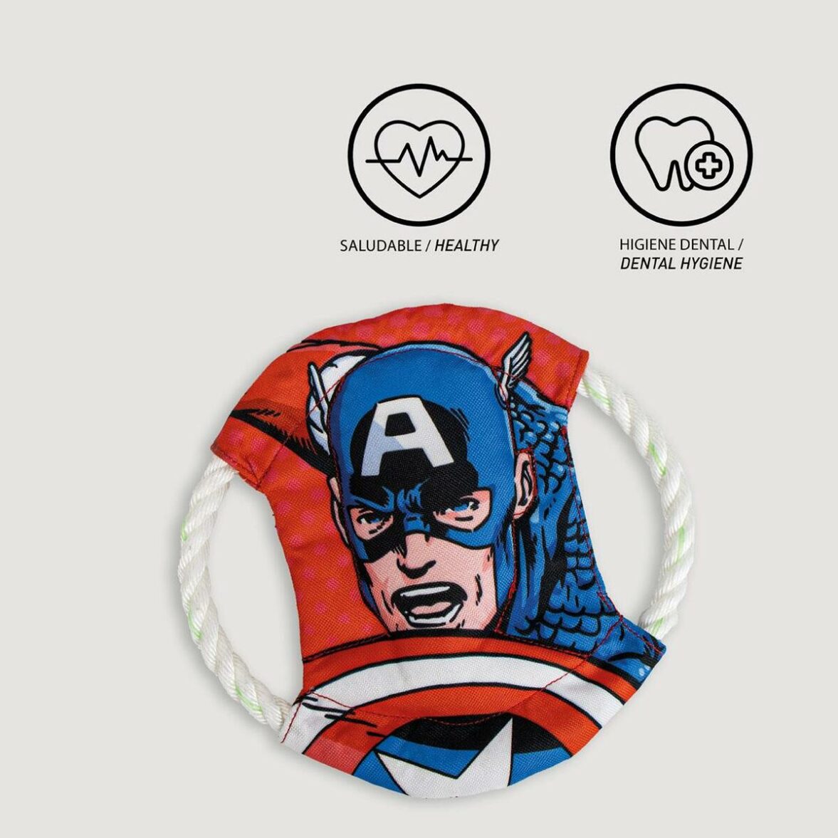 Juguete para perros Marvel Rojo 22,0 x 22,0 x 6,0 cm - Imagen 4