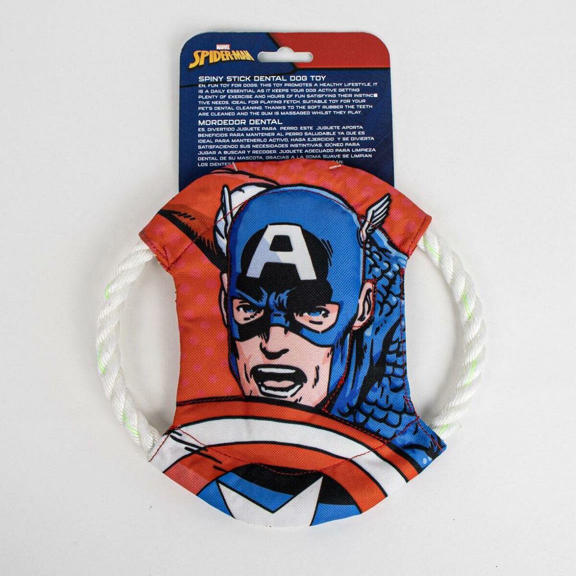 Juguete para perros Marvel Rojo 22,0 x 22,0 x 6,0 cm - Imagen 6