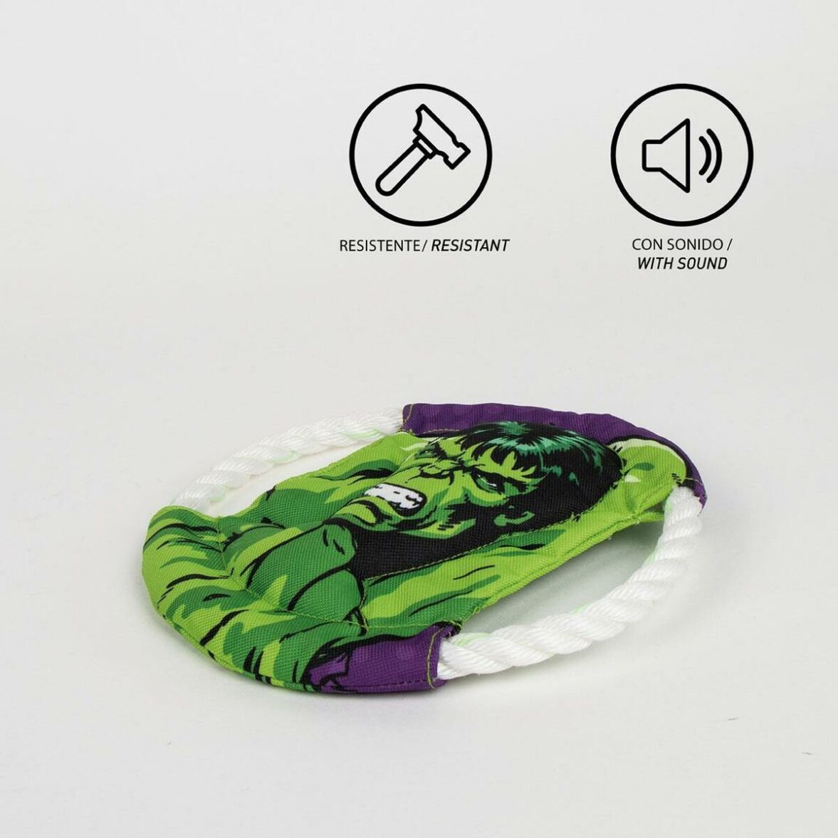 Juguete para perros Marvel Verde 22,0 x 22,0 x 6,0 cm - Imagen 4