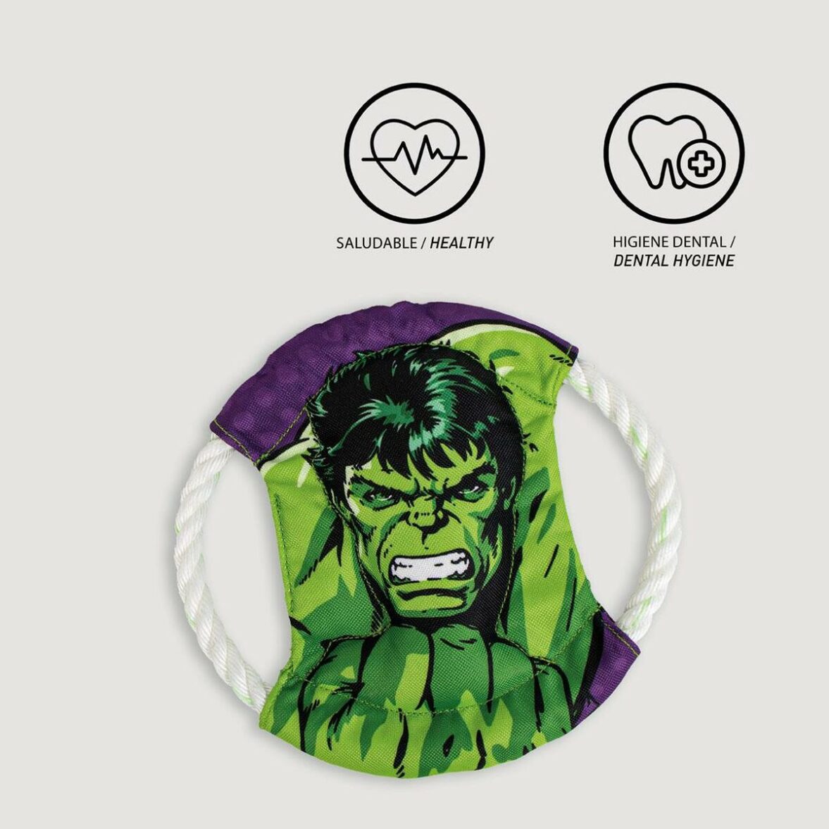 Juguete para perros Marvel Verde 22,0 x 22,0 x 6,0 cm - Imagen 7