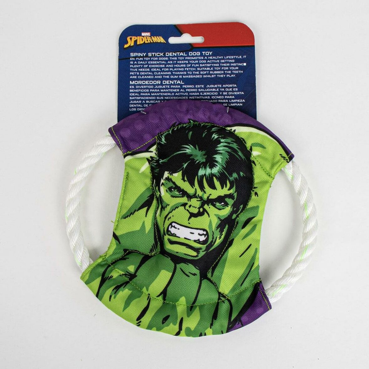 Juguete para perros Marvel Verde 22,0 x 22,0 x 6,0 cm - Imagen 3
