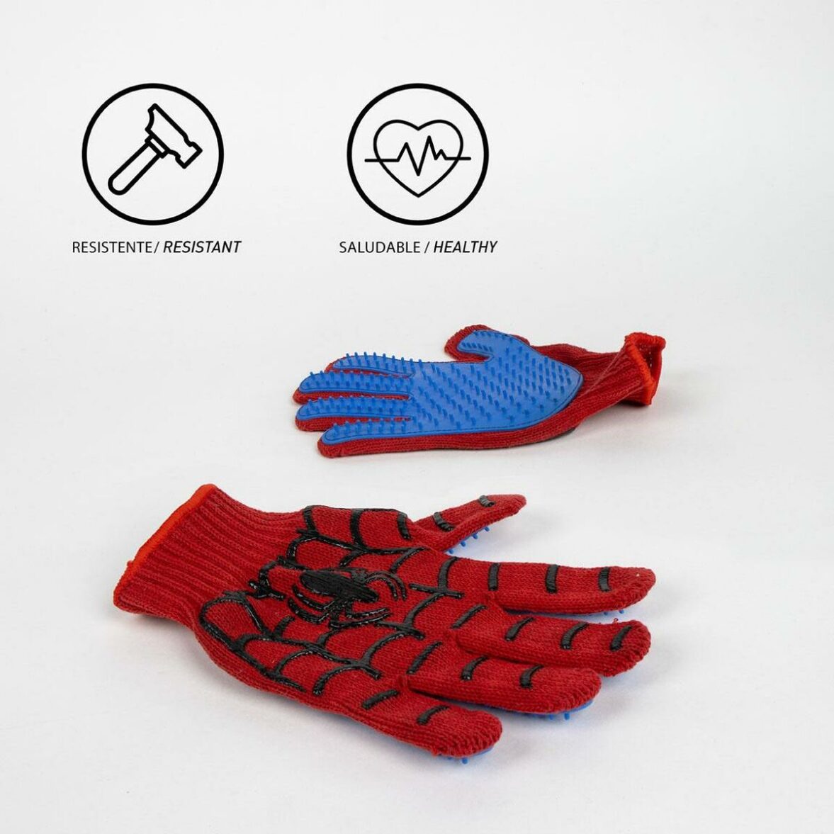 Cepillo para Perros Spider-Man Rojo 17,0 x 18,6 x 0,5 cm - Imagen 3