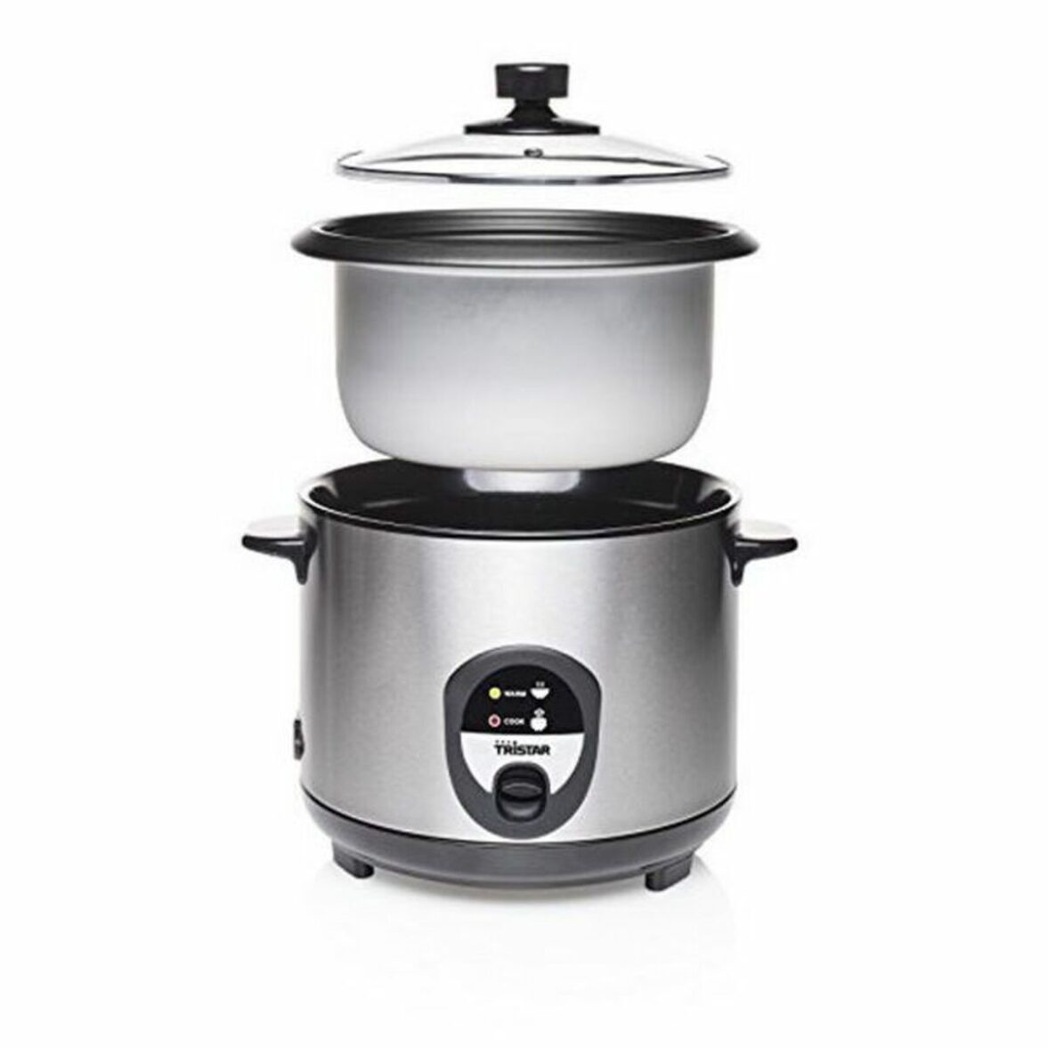 Arrocera Tristar Arrocera Negro/Plateado Acero Inoxidable 500 W - Imagen 6