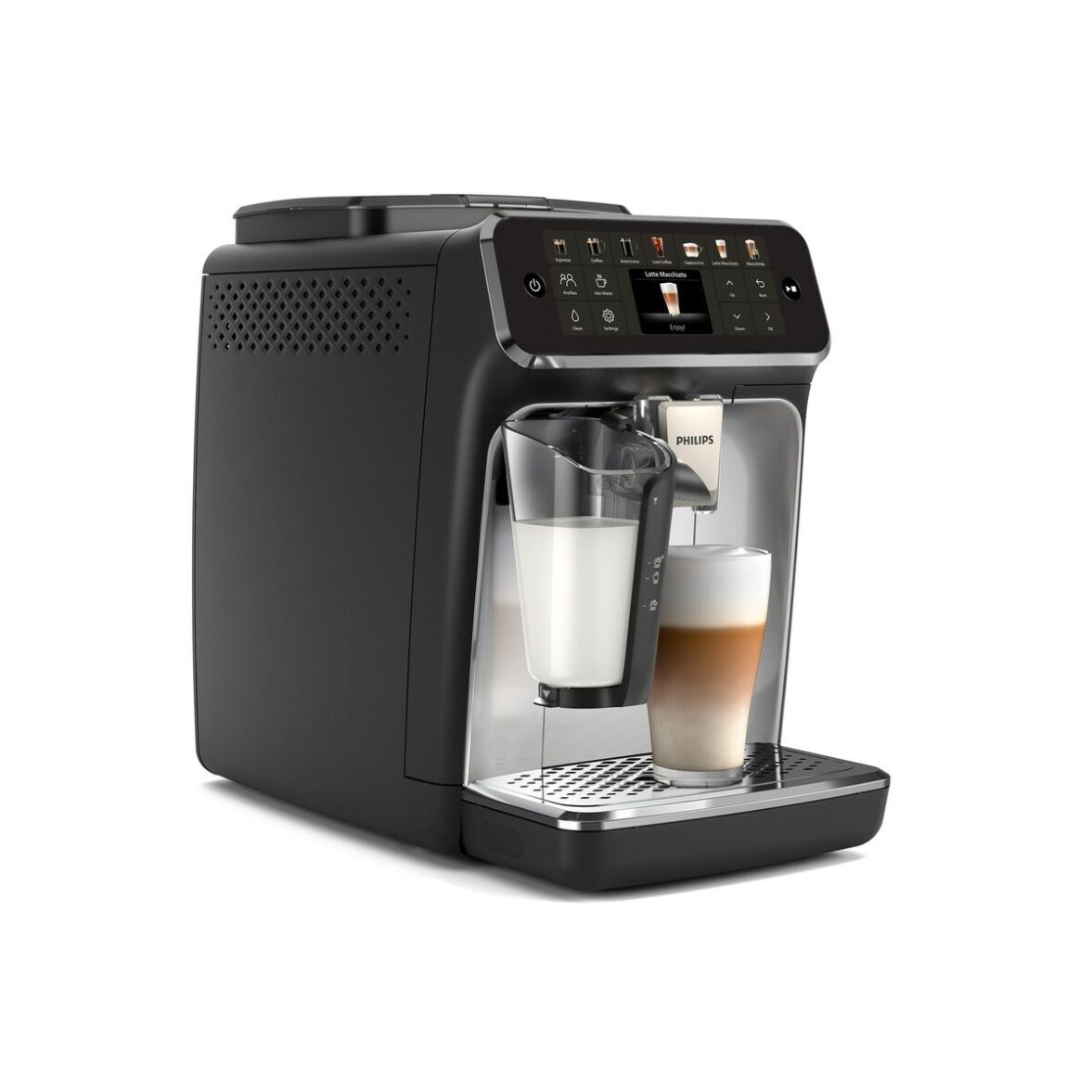 Cafetera Superautomática Philips EP4446/70 Negro Plateado 230 W 15 bar 1,8 L - Imagen 5