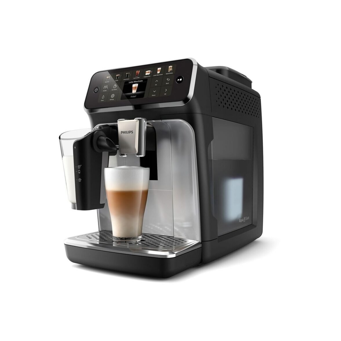 Cafetera Superautomática Philips EP4446/70 Negro Plateado 230 W 15 bar 1,8 L - Imagen 6