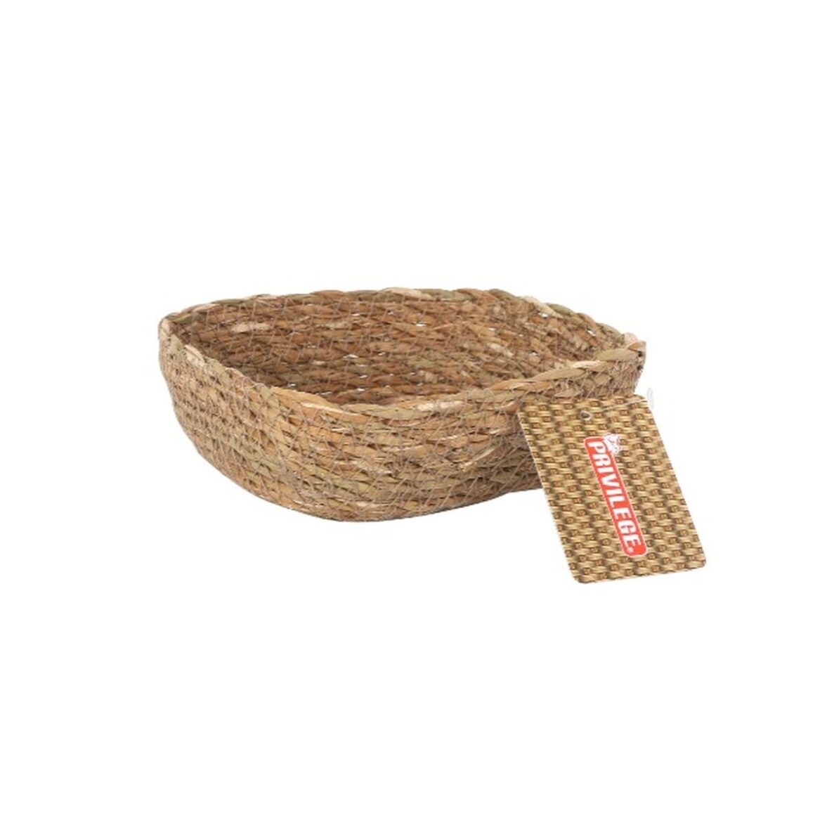 Cesta Multiusos Privilege   Marrón Mimbre Rectangular 13 x 10 x 5 cm (36 Unidades) - Imagen 3