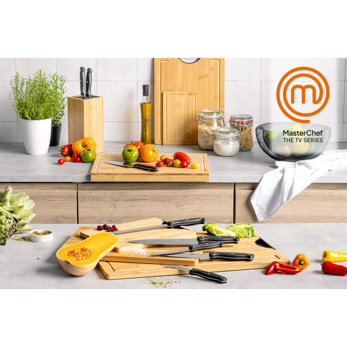 Tabla de cortar MasterChef 50 x 35 cm (6 Unidades) - Imagen 8