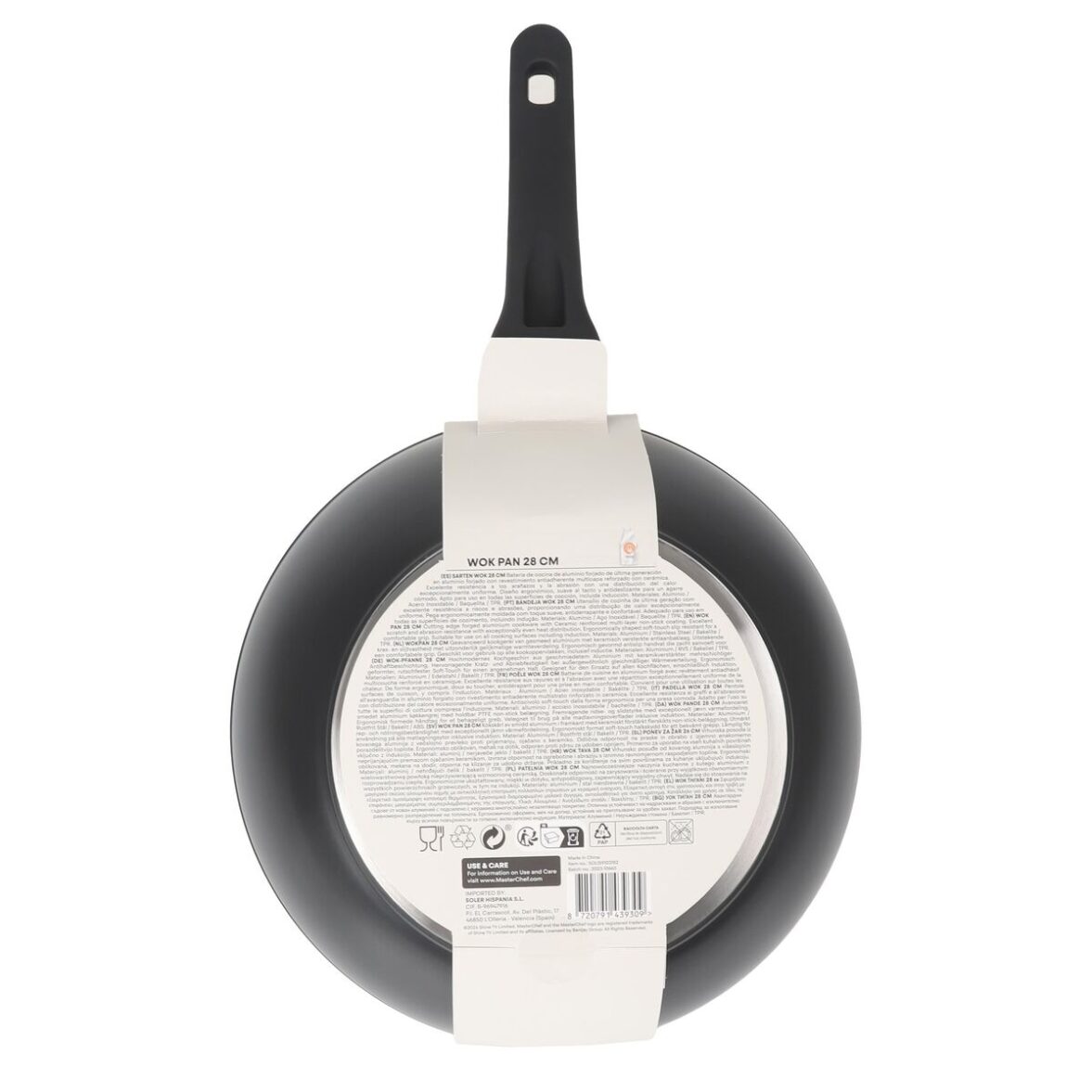 Sartén Wok MasterChef 28 cm (6 Unidades) - Imagen 5