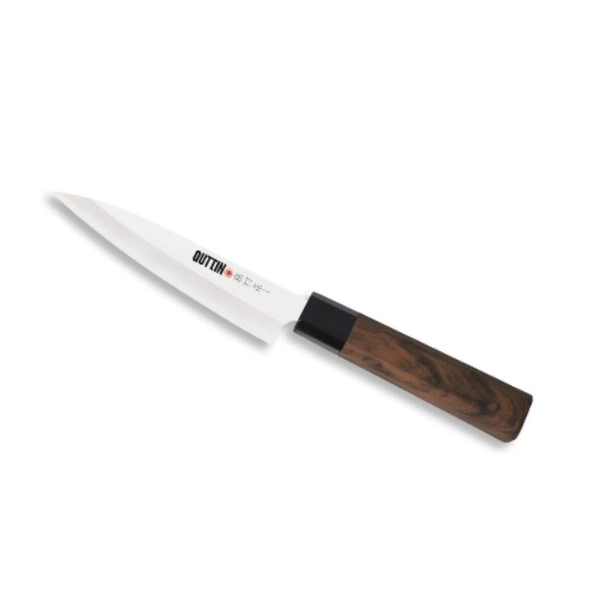 Cuchillo de Cocina Quttin Banno Takamura Marrón Plateado 12 cm (12 Unidades) - Imagen 3