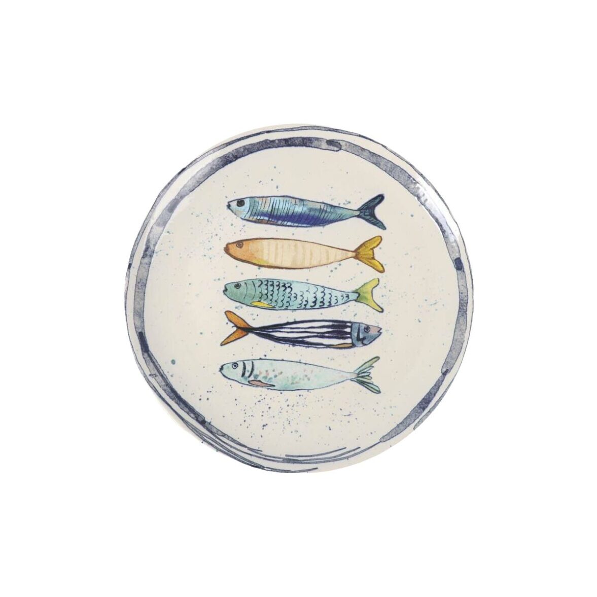 Plato Llano La Mediterránea Peixe Ø 26 cm (6 Unidades) - Imagen 4