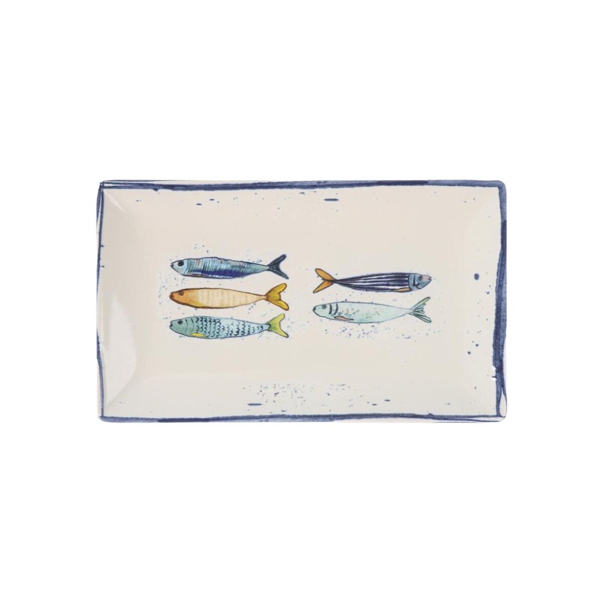 Fuente de Cocina La Mediterránea Peixe Rectangular Peces 25,3 x 15 x 2 cm (18 Unidades) - Imagen 3