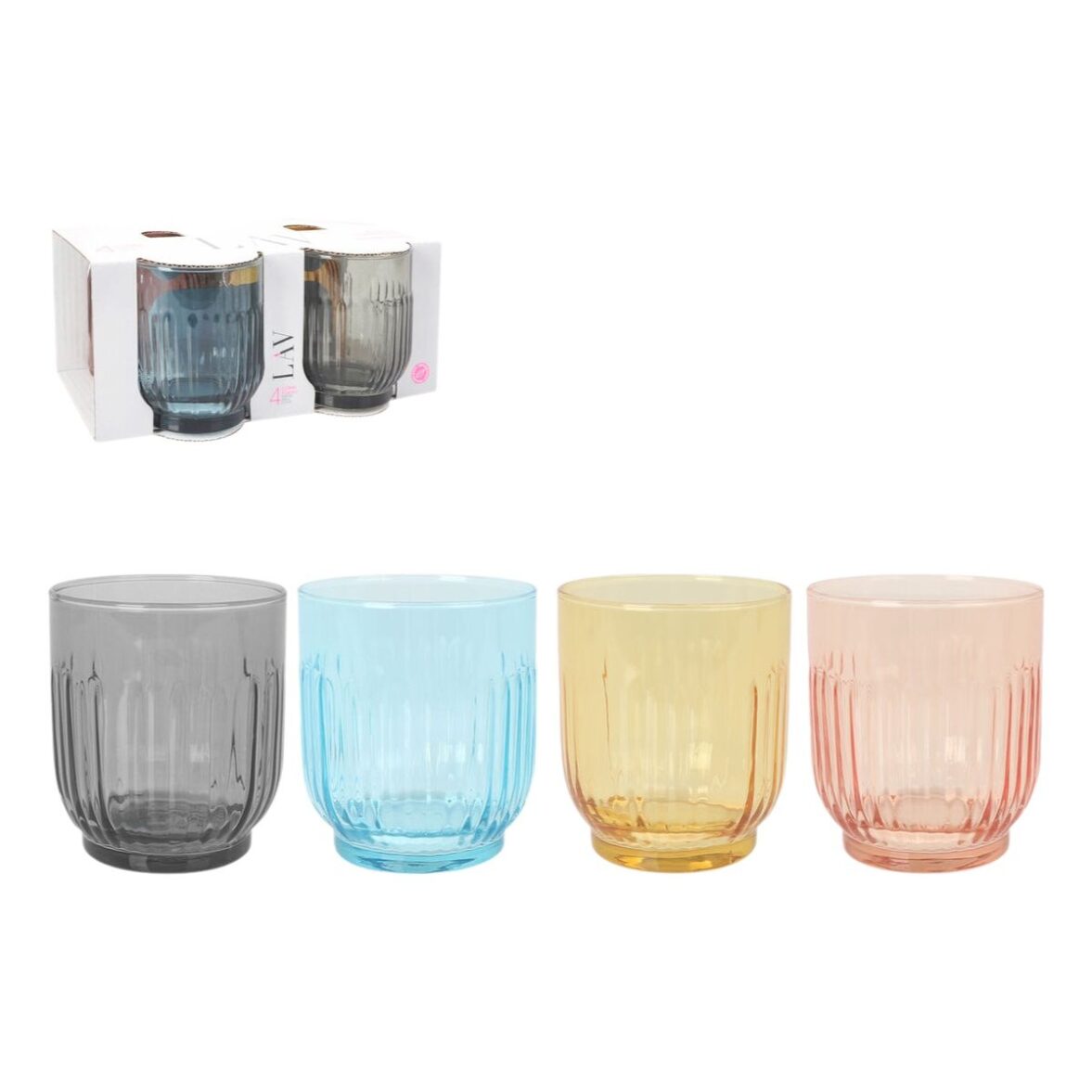 Set de Vasos LAV TOKYO 4 Piezas (6 Unidades) - Imagen 3