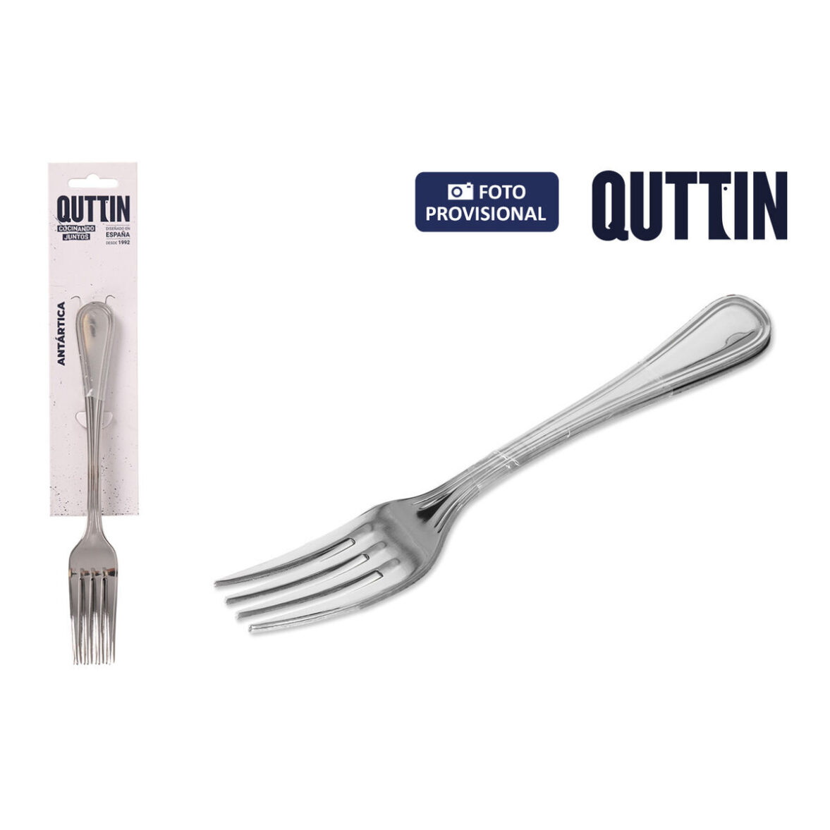 Tenedor Quttin Antartica 3 Piezas (12 Unidades) - Imagen 5