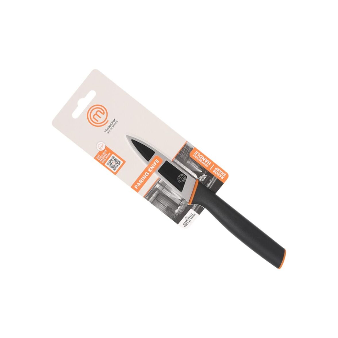 Cuchillo de Cocina MasterChef Negro Plateado 9 cm (24 Unidades) - Imagen 4